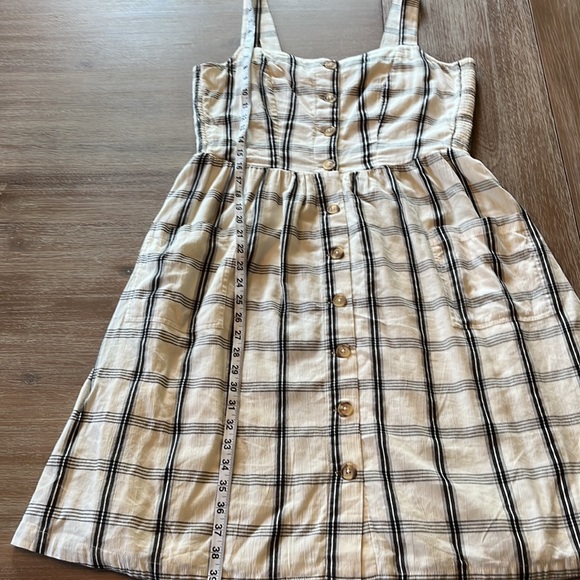 Fat Face dress black / off white lightweight size 10 USA - Picture 8 of 14